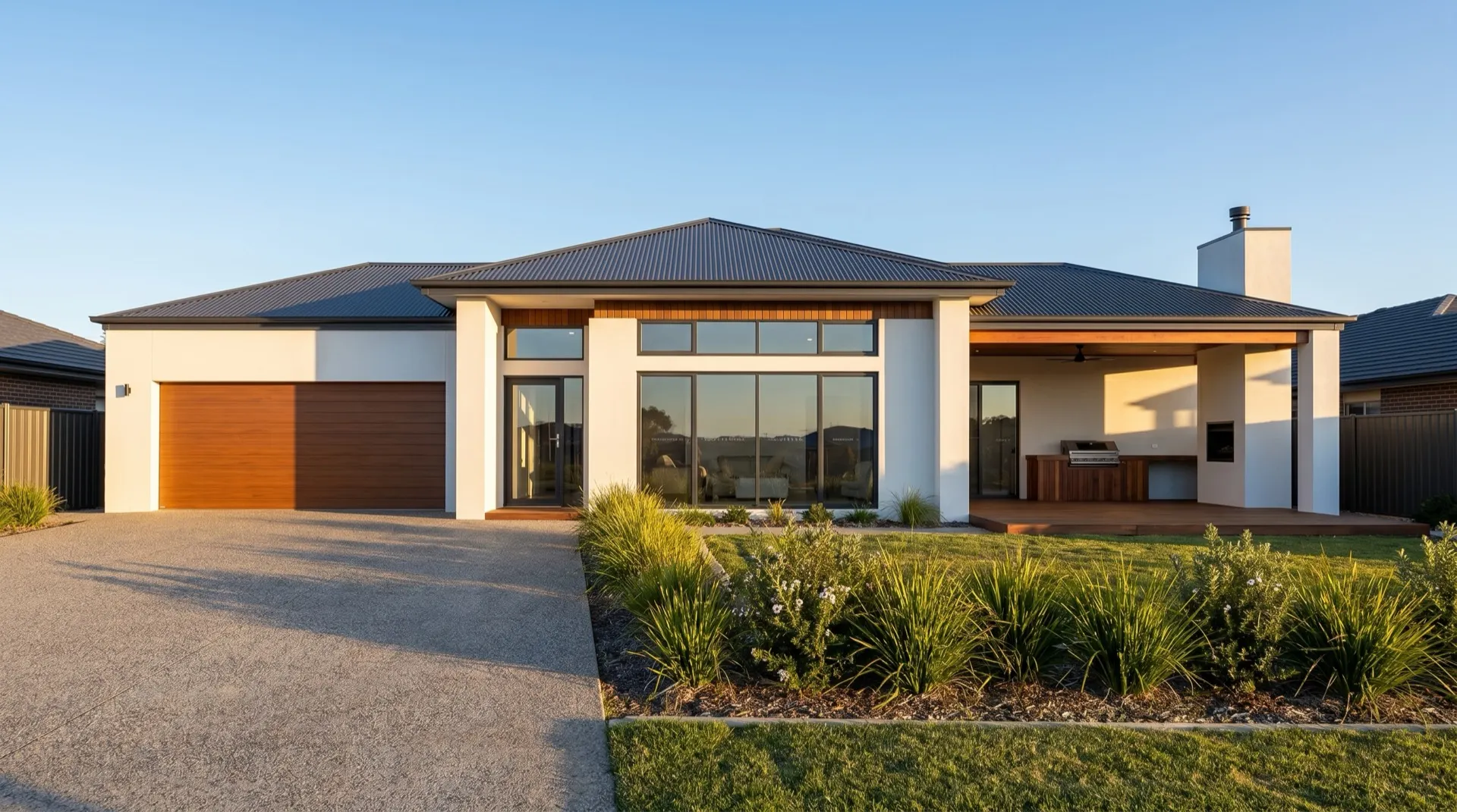 Luxury Australian custom home — the finished build